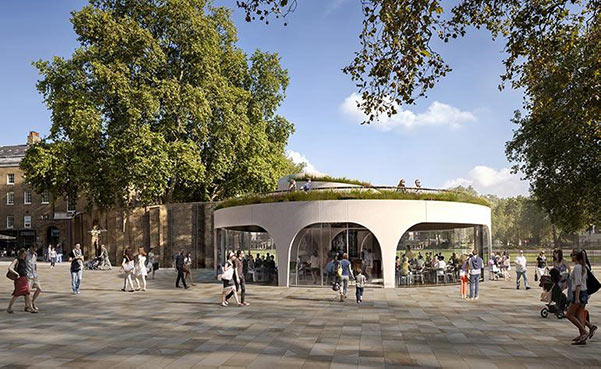 I tagli termici strutturali Farrat utilizzati nel pluripremiato progetto di riqualificazione del Cadogan Café da 2 milioni di sterline